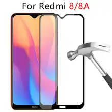 Защитное стекло на redmi 8a закаленное стекло для xiaomi ksiomi 8 a a8 Защитная пленка для экрана Защитная пленка для телефона glas 6,22 полное покрытие 6,2