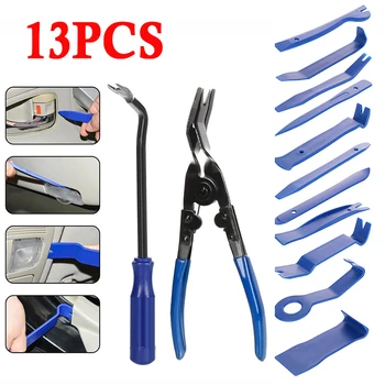 

13x Car Audio Stereo Door Trim Dash Panel Install Removal Open Pry Tool Kit Sets