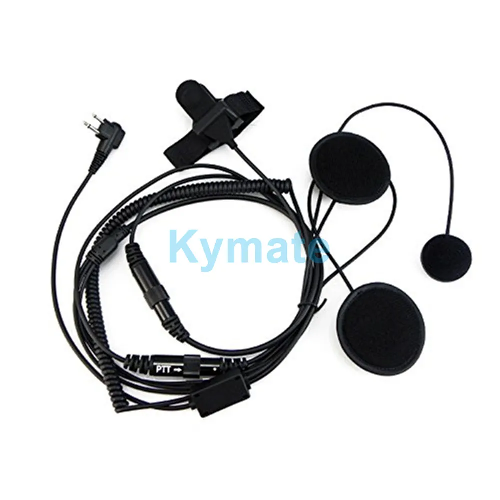 

Full Face Helmet Motorcycle Motorbike Headset/Earpiece with Boom Mic & Finger PTT for MOTOROLA Radio CP200 CP040 GP3688 XIR-3688