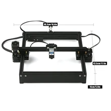Máquina profesional de grabado láser de escritorio cortador de grabado láser, 30W, logotipo de impresora de logotipos, área de trabajo de 280x230mm