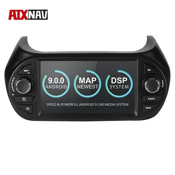 

Android 9.0 Double Din Radio Car Multimedia Player GPS Navigation Bluetooth Tourist Navigator for FIAT DSP Autoradio FM DVD WIFI