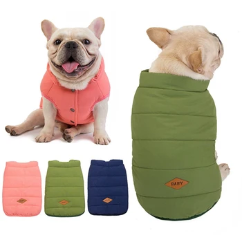 

Winter Pet Coat Clothes Pet Dog Jacket for Puppy Dog Warm Vest Dog Clothing For Chihuahua French Bulldog Pet Outfit Pet Products