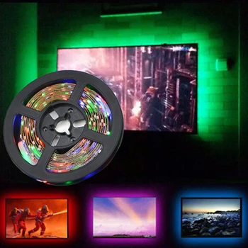 

LED Strip USB Night Lamp Computer Kitchen LED String Multi Color Mood Light TV Backlight Light Strip Party Home Lighting
