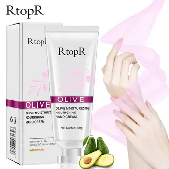 

RtopR Olive Oil Serum Repair Hand Cream Nourishing Hand Care Anti Chapping Anti Aging Moisturizing Whitening Hand Cream