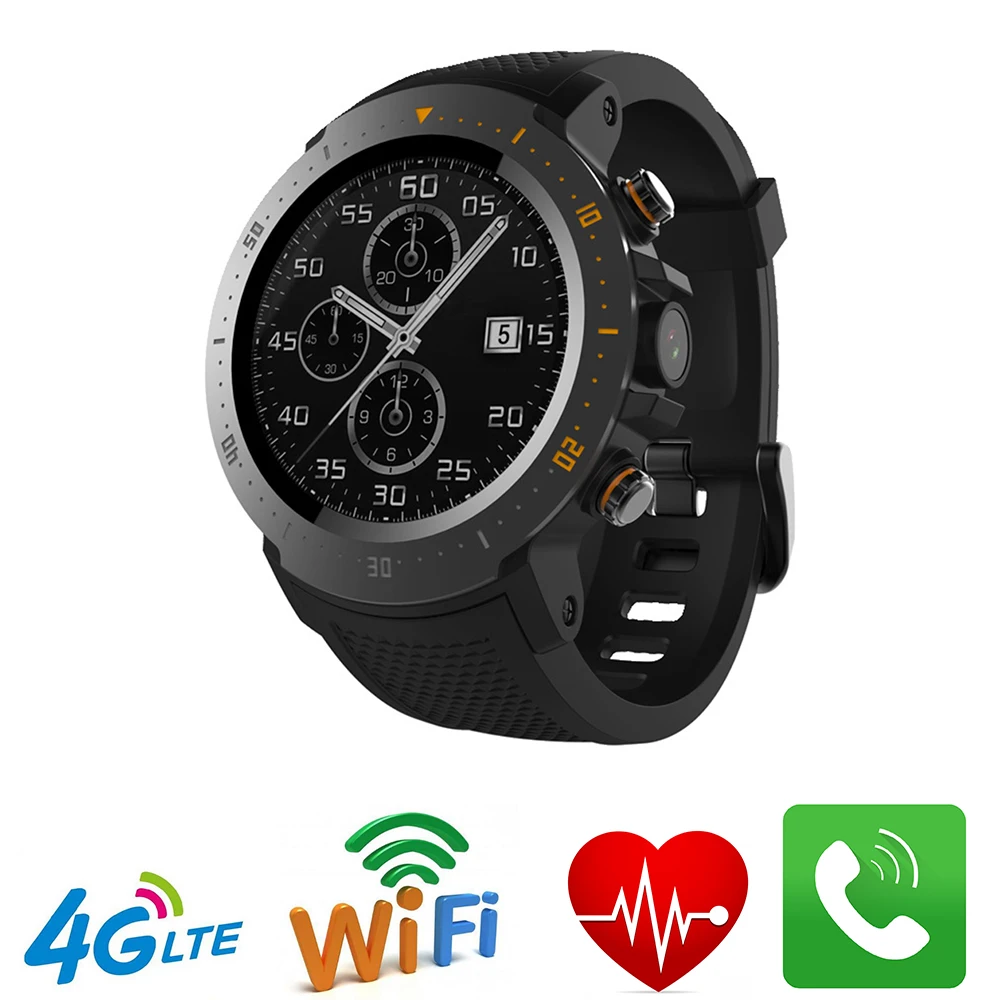 

A4 Smart Watch Android 7.1MTK 6739 GPS Bluetooth WiFi SmartWatch Heart Rate with Camera IP67 Waterproof Watch smart watches