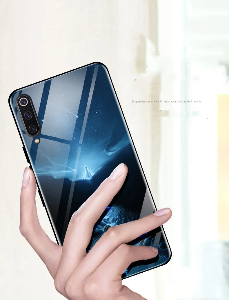 Чехол для Xiaomi mi 9/Xiaomi mi 9 SE Lu mi nous закаленное Стекло чехол для Xiaomi mi 9/Xiaomi mi 8 9SE A3 9t Pro mi 9 Lite чехол Крышка