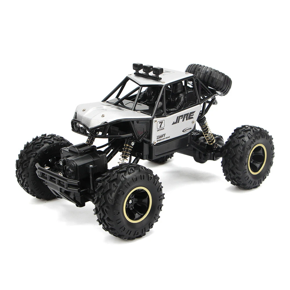 CYSINCOS мальчик Взрослый игрушки RC автомобиль восхождение гоночный детское летнее платье с открытыми-Дорожное транспортное средство зарядки перемещение больших размеров 4-дистанционное Управление автомобили - Цвет: Silver-28cm