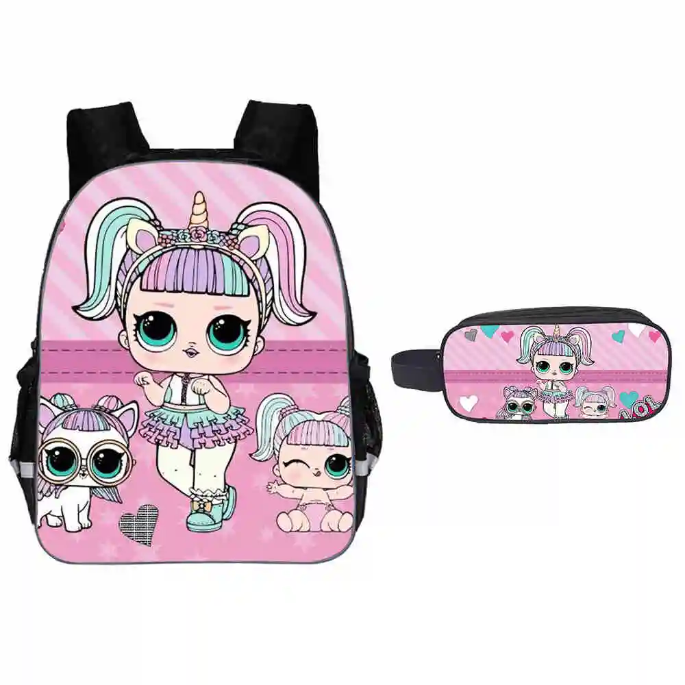 New LOL Dolls Children School Bags 