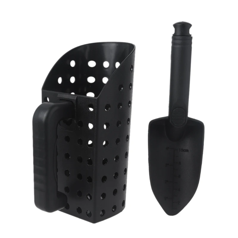 

Beach Sand Scoop Shovel Metal ABS Detector Sand Scoops Treasure Detecting Metal Detector Hunting Heavy Duty