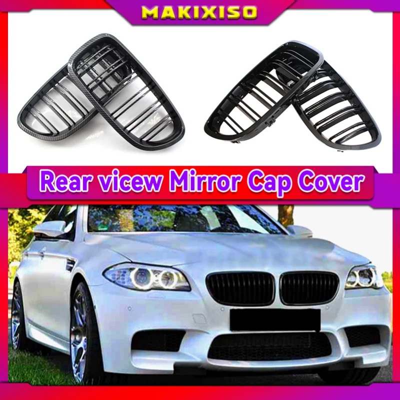 

Front Hood Kidney Grille Bumper Black Dual Grill Fit for BMW F10 F11 F18 5-Series 2010-2016,Car Accessories Replacement Part