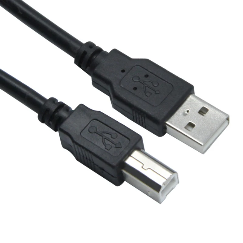 USB Высокоскоростной Штекерный кабель 2 0 A B для принтера Canon Brother Samsung Hp Epson 3 фута 1 5