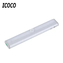 ICOCO по всему миру TDL-7120 10 светодиодный ИК инфракрасный детектор движения Беспроводной датчик шкаф свет лампы