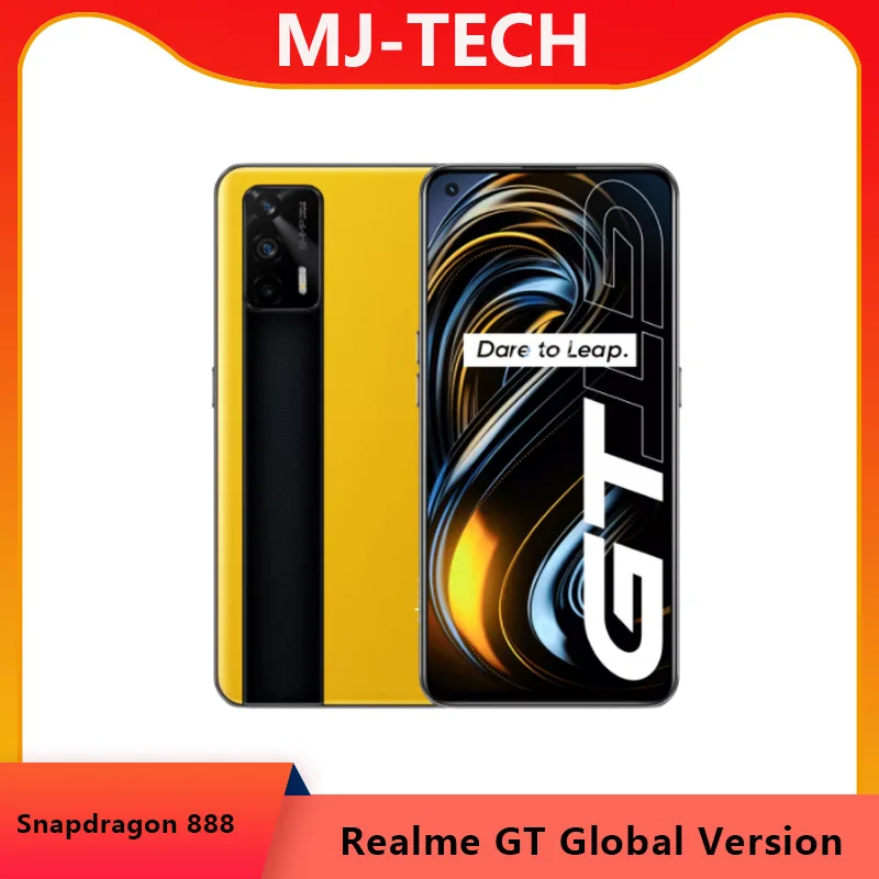 Смартфон Global Realme GT 128 ГБ/256 ГБ 6 43 Гц Snapdragon 120 восемь ядер 65 Вт Европейское зарядное