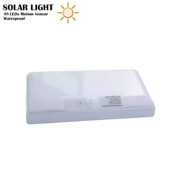 

PIR Motion Sensor LED Solar Light Outdoor Waterproof Solar Panels 760lm 48 LED Solar-Powered Lamps for Garden Decoration