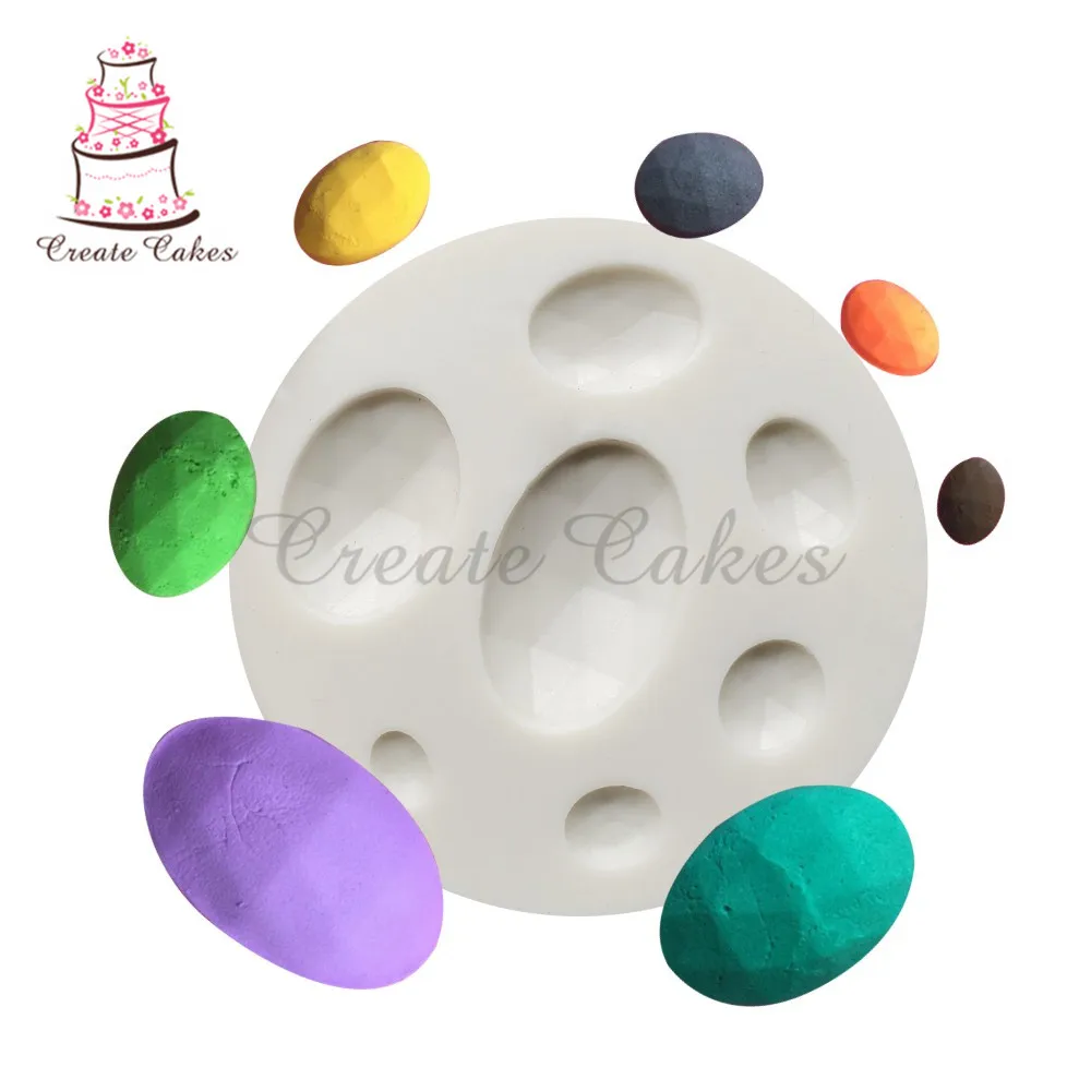 Diamond Jewelry Silicone Mold Fondant Cake Border Moulds For Wedding Decoration Chocolate Sugarcraft Molds Decorating Tools |