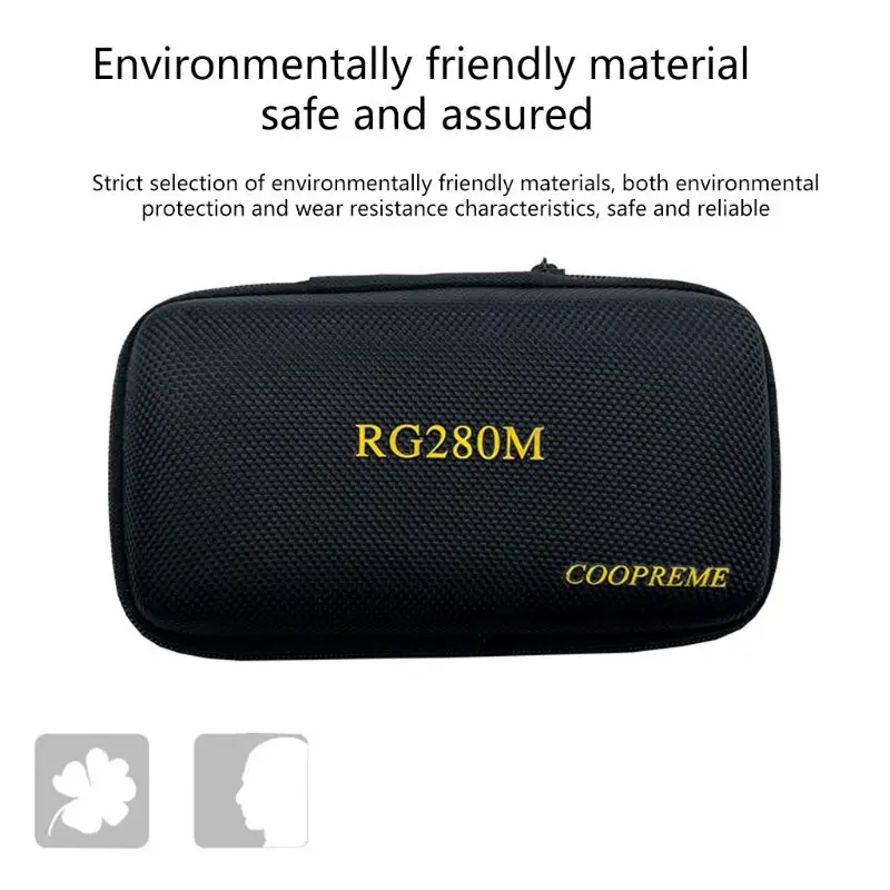 Guilin Storage Holder Retro Game Console Protection Bag Dust-Proof Storage Carrying Case for RG280M Black 