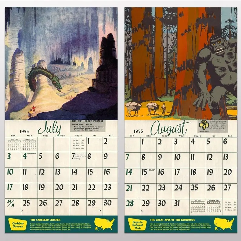 new-national-park-monsters-2022-advent-calendar-beauty-decoration-dinosaur-wall-hanging-month-calendar-new-year-home-office-deco-advent-calendars-aliexpress