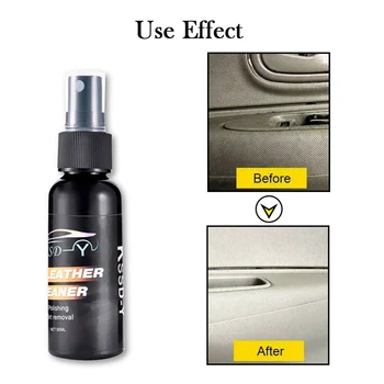 

Car Interior Leather Surface Cleaner Seat Polish Wax Inner Dashboard Cleaning Tool OE88