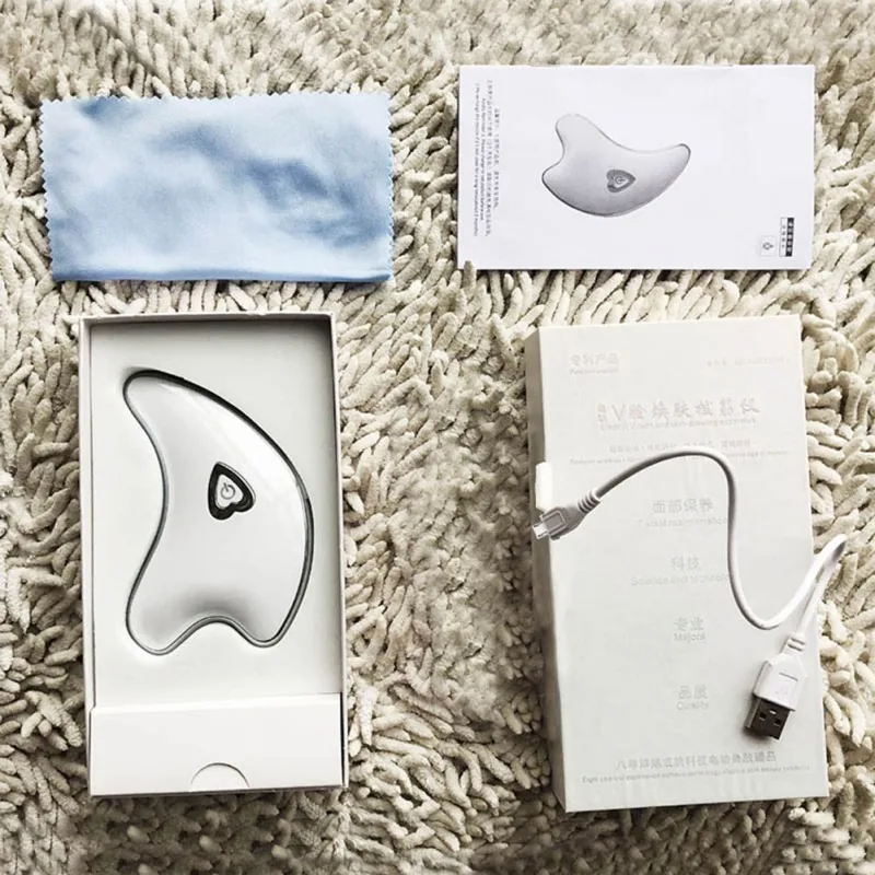 Электрическая доска для лица Gua Sha, укрепляющая кожу, осветляющая лицо, массажер для лифтинга, инструменты для формирования лица, высокое качество, хорошее использование, новинка