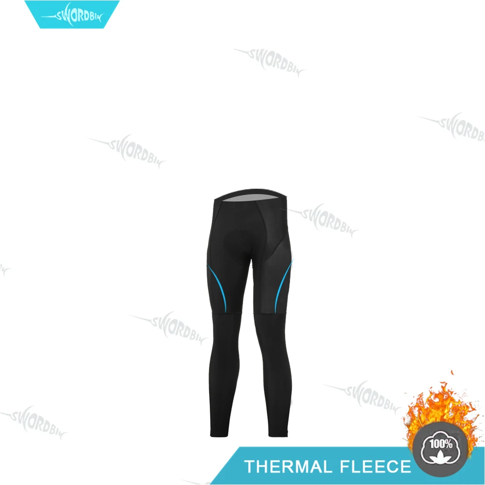 Pants Ciclismo, одежда для велоспорта, MTB, длинный рукав, Джерси, набор, Aleing, зимняя мужская велосипедная форма, теплая флисовая куртка, одежда для триатлона - Цвет: Pants