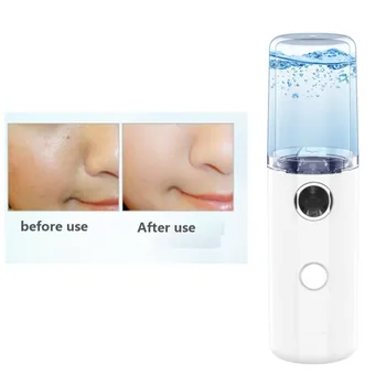 

USB Charging Facial Humidifier Moisturizing Firming Skin Portable Facial Humidifier Face Steamer Beauty Instrument