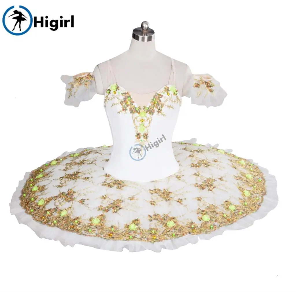 Белая балетная пачка Лебединое озеро для девочек блинная профессиональная