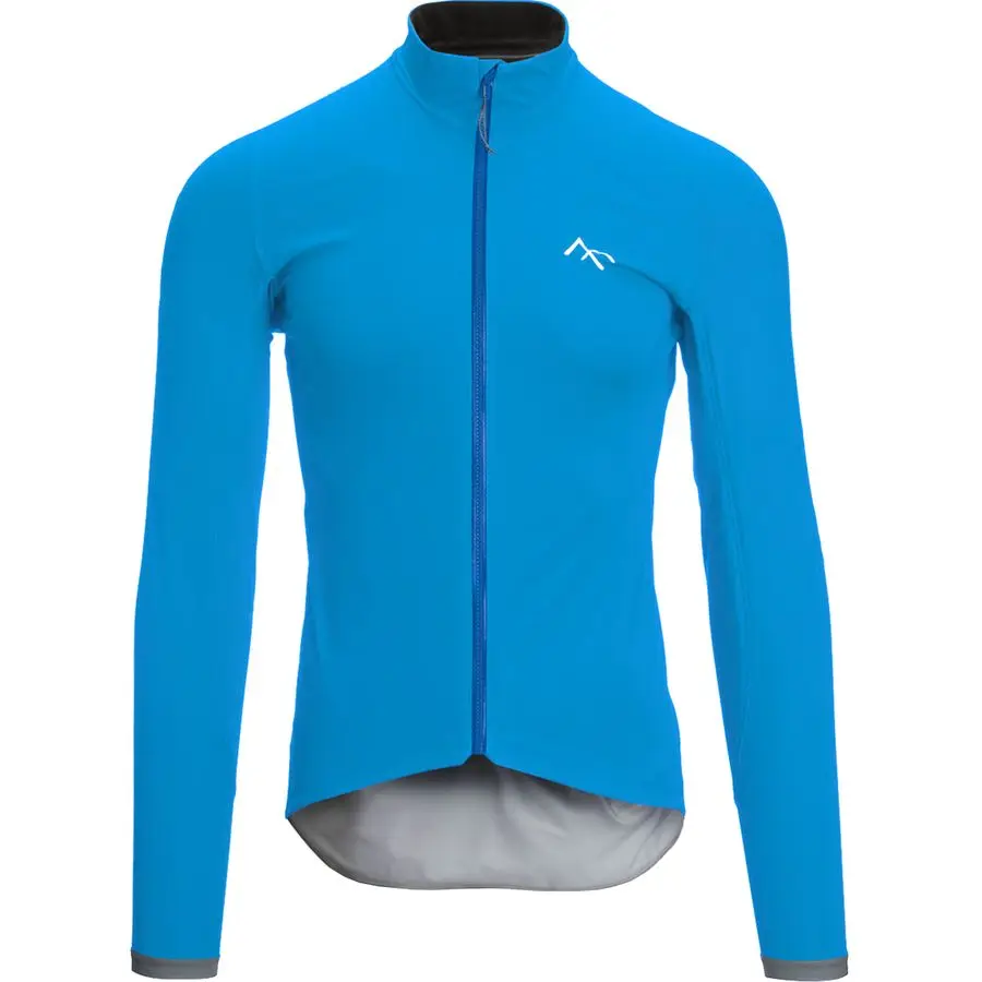 jersey 2 7mesh-industries команда Мужская велосипедная Джерси осень с длинным рукавом велосипедная одежда синяя велосипедная майка MTB горный велосипед Топы Одежда - Цвет: jersey 2