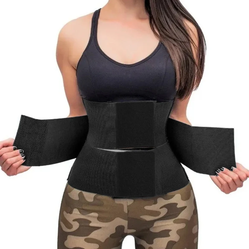 Waist Trainer 3 Belt Body Shaper Tummy Reducing Belt Trimmer Women