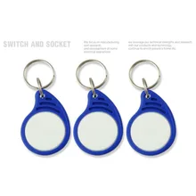 100 шт./пакет 12# стиль 125 кГц RFID ID карты записываемых брелоков Карточки контроля доступа Rfid тег