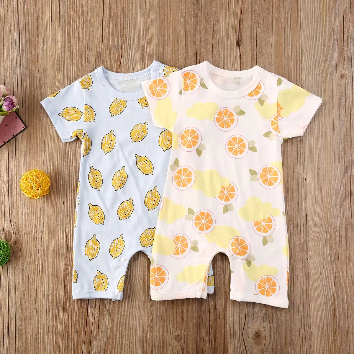lemon unisex baby clothes