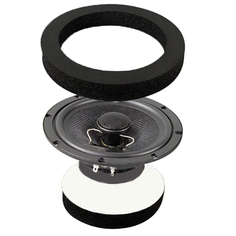 1 PCS 6 6.5 Inch Car Universal Speaker Insulation Ring Soundproof Cotton Pad
