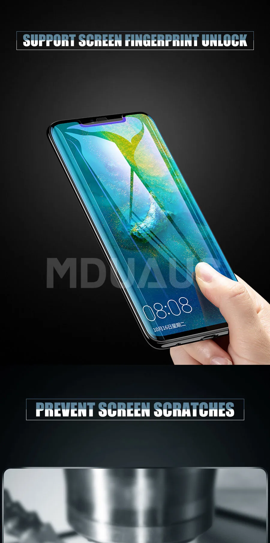 9D полное покрытие из закаленного стекла для huawei mate 30 20 Pro mate 20 10 Lite 20X P Защита экрана смартфона Защитная стеклянная пленка чехол