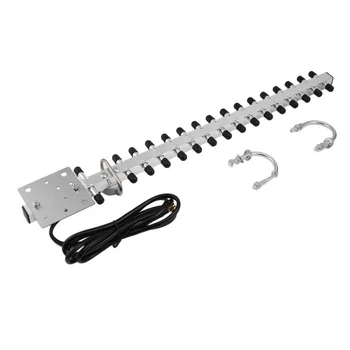 

Portable RP-SMA 2.4GHz High Gain 16 DBi Yagi Wireless WLAN WiFi Receiver Signal Extender Aerial For Modem PCI Card Router