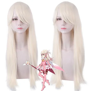 

Fate/kaleid liner Illyasviel von Einzbern Wig Cosplay Costume Accessories Fate stay night Hair Halloween Party Wig