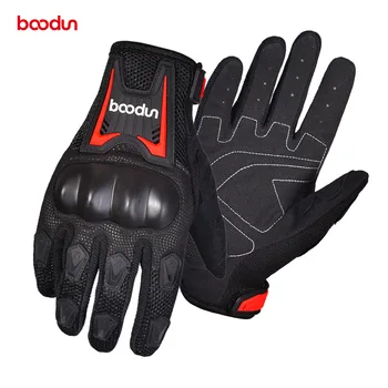 

Boodun / Burton four season men's and women's Motorcycle Riding Gloves fitness cycling ventilation, protection, cocoon and shock
