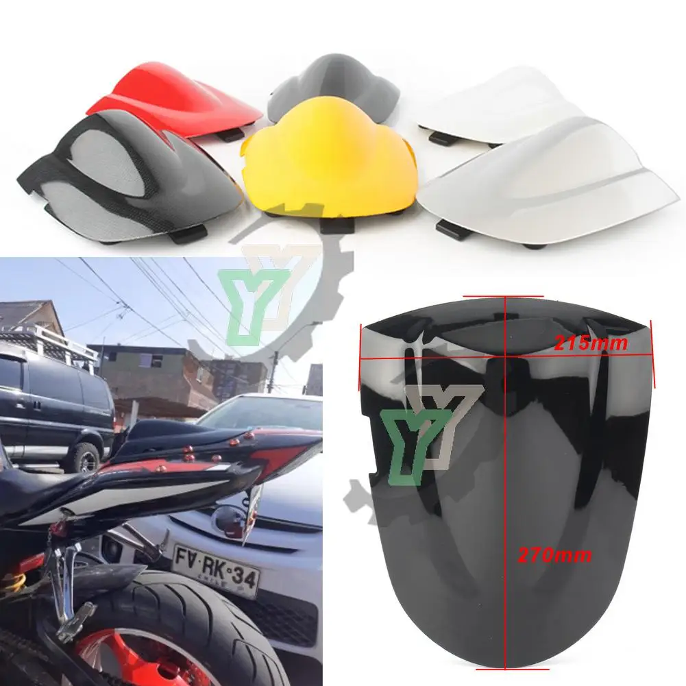 

Motorcycle Rear Seat Cover Cowl Fairing Passenger Pillion Tail Back Cover For Suzuki GSXR 600 750 K6 2006-2007 GSXR600 GSXR750