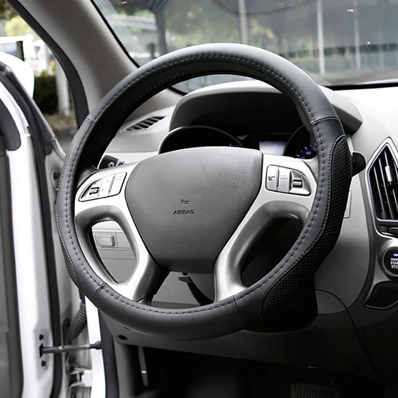 1 шт. для hyundai IX35 2010- крышка рулевого колеса украшения