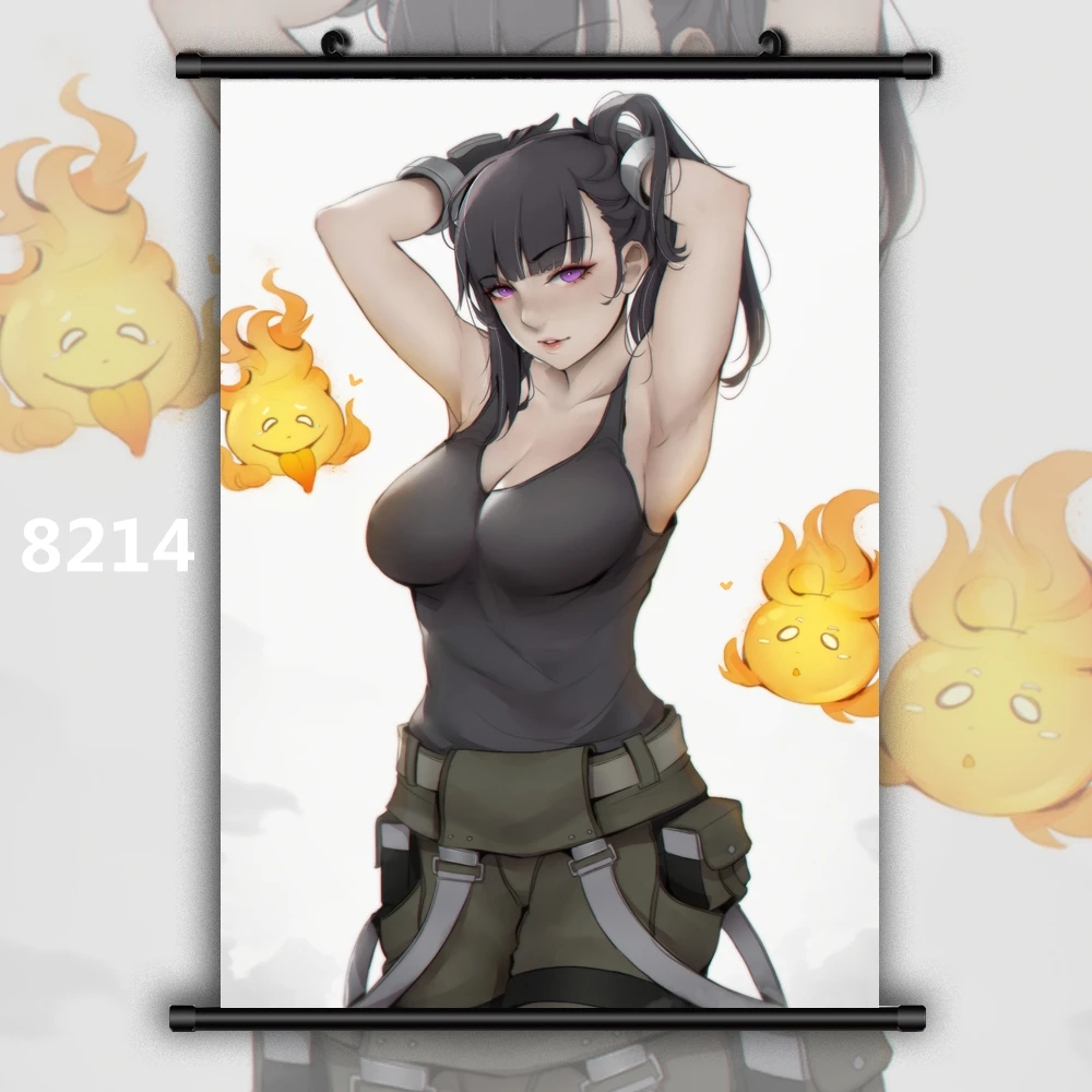 Enen no Shouboutai Fire Force Kotatsu Tamaki Princess Hibana Oze Maki Аниме Манга настенный плакат в рулоне - Цвет: 8214