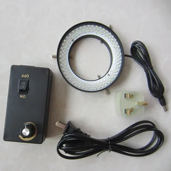 

144pcs White Light LED Adjustable Ring Lamp Illuminated Ring Bulb for Stereo Microscope 90V-220V with Inner Diameter 72mm