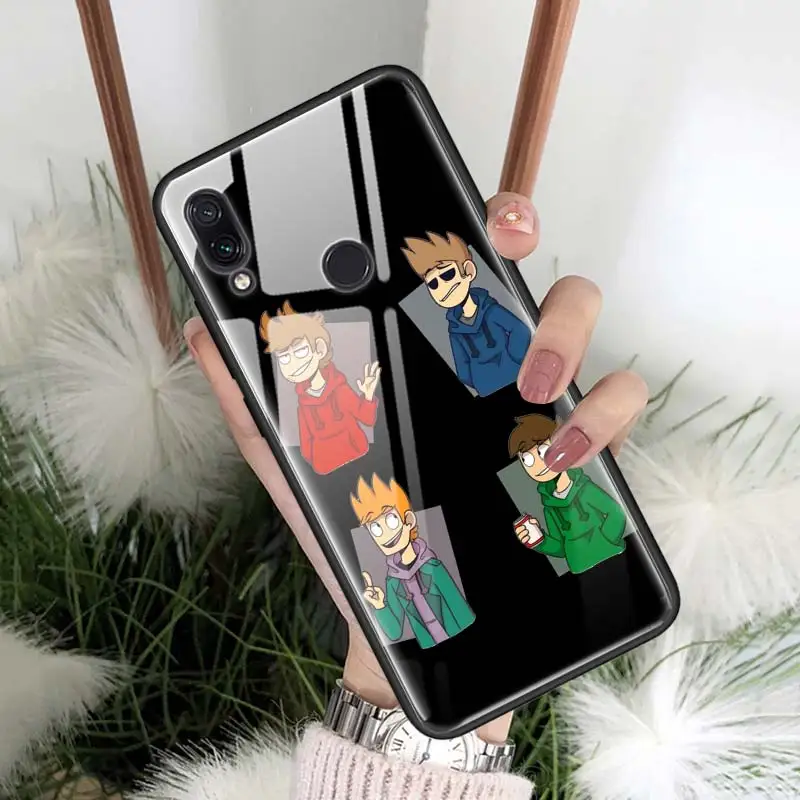 Чехол Eddsworld из закаленного стекла TPU, чехол для Red mi 7 8A Note 7 6 8 8Pro K20 K20Pro Xiaomi mi A3 mi CC9E mi CC9 Fundas Capa - Цвет: 02