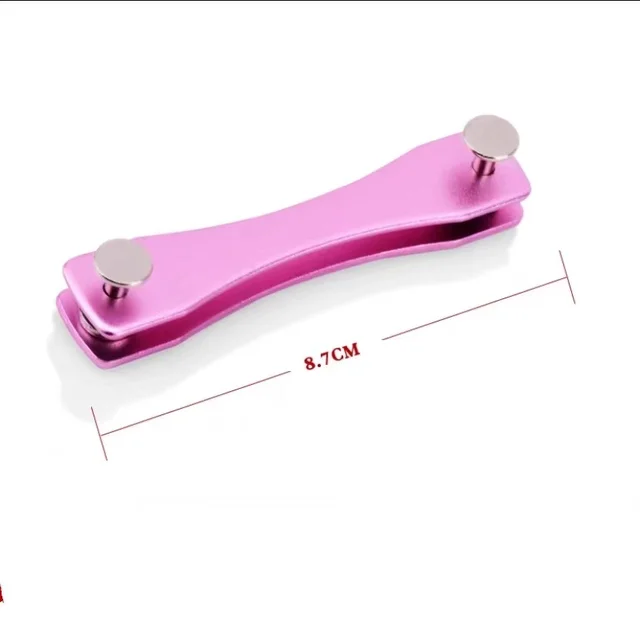 Smart key chain Mini Keychain Compact Key Decorative Holder Clip Home Storage Metal key Clip Aluminum Organizer Keychain Outdoor 1pcs