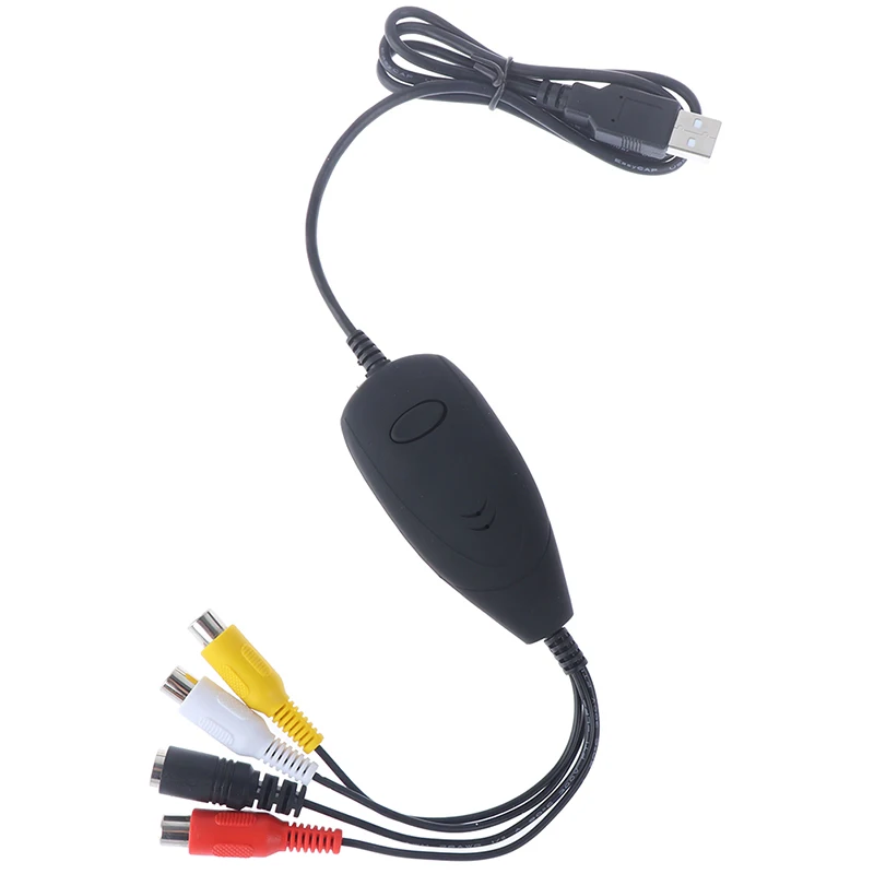 USB2.0 аудио видео Захват, преобразование аналогового видео из VHS, Hi8, все видеокамеры, dvd-плеер, спутниковый ТВ