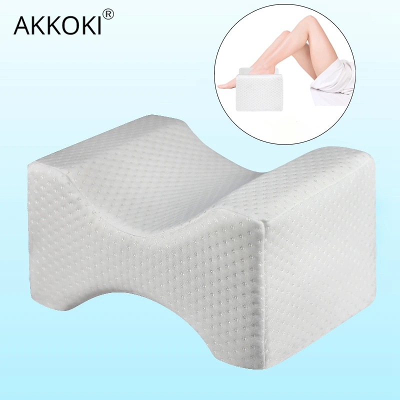 

Orthopedic Memory Foam Knee Wedge Pillow for Sleeping Sciatica Back Hip Joint Pain Relief Side Sleeper Leg Pad Support Cushion