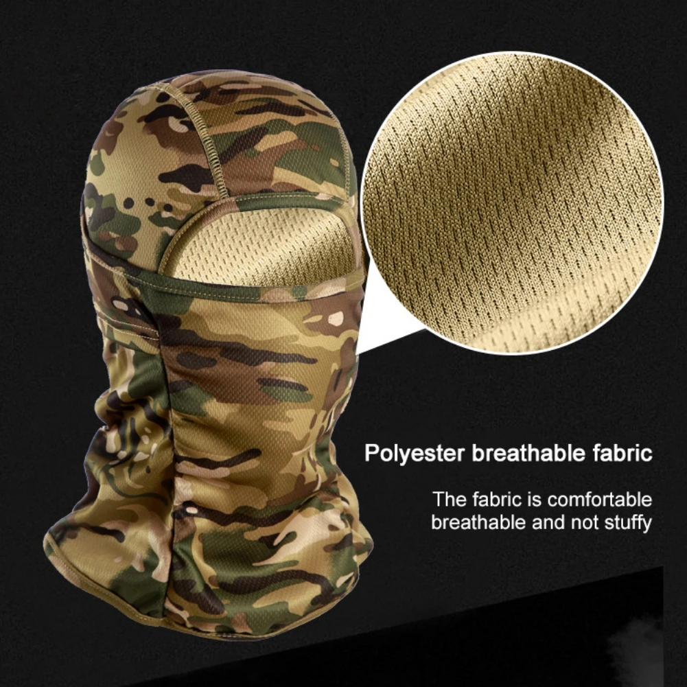 2 Hole Full Face Cover Mask Balaclava Knit Hat Tactical CS Winter Ski Cycling Mask Beanie Hat Scarf Warm Face Masks