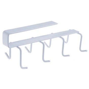 

Kitchen Storage Rack Cup Board Hanging Hook Hanger Storage Organizer Holder