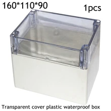 1 шт. 160*110*90 прозрачный пластиковый водонепроницаемый короб распределительный терминал промышленного управления