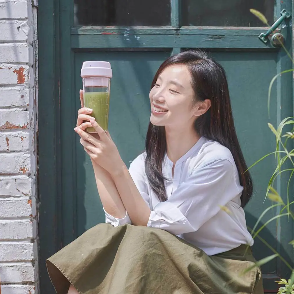 Xiaomi 17PIN Star Firut Cup портативная соковыжималка 400 мл фруктовая чашка Магнитная Зарядка 30 секунд быстрого сока подходит для фитнеса