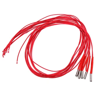 

3D Printer 5pcs 12v/24v40w Reprap 12V/24V 40W Ceramic Cartridge Heater for 3D Printer