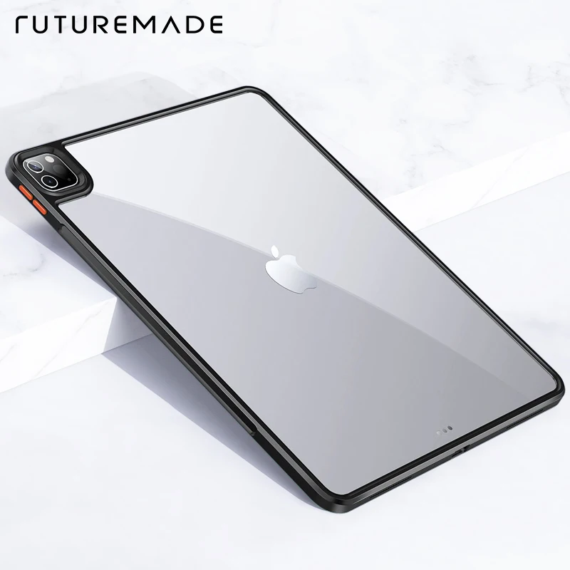 

FUTUREMADE Anti-Shock Tablet Case For iPad Pro 11 Case 2020 Protective Ultra Thin Cover Clear Back For iPad Pro 12.9 inch Case