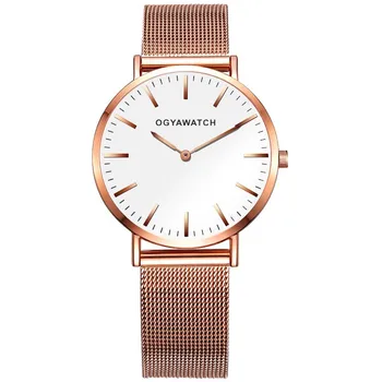 

Fashion Simple Design Men Watch Alloy Mesh Belt Quartz Wristwatch Luxury Male Dress Watch Slim Clock Relogio Masculino C011